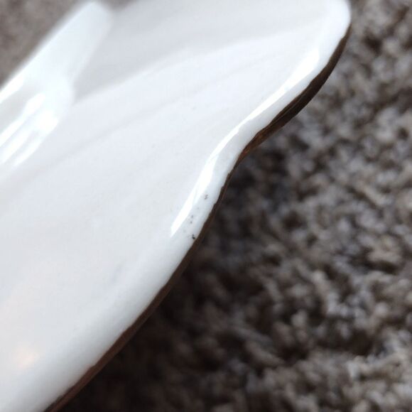 Sun Ceramics Koi Fish Rectangular Blue White Serving Plate Dish Japanese Art - Picture 7 of 10